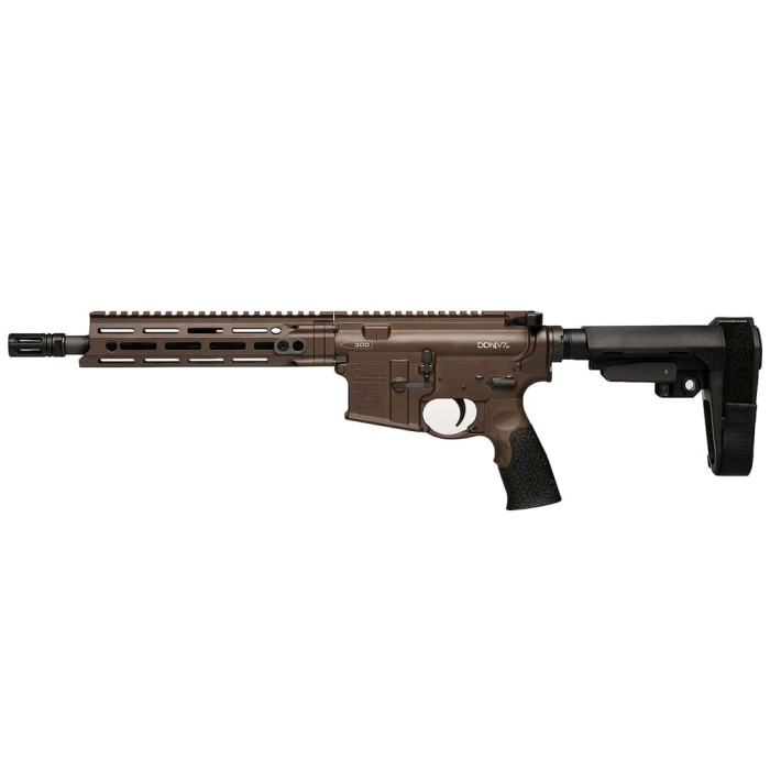 Daniel Defense DDM4 V7 Colorado Compliant Brown .300 AAC Blackout 10.3-inch No Magazine