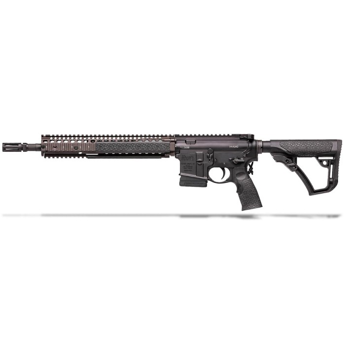 Daniel Defense DDM4 M4A1 Flat Dark Earth / Black 5.56 NATO / .223 Rem 16" Barrel 10-Rounds State Compliant Model