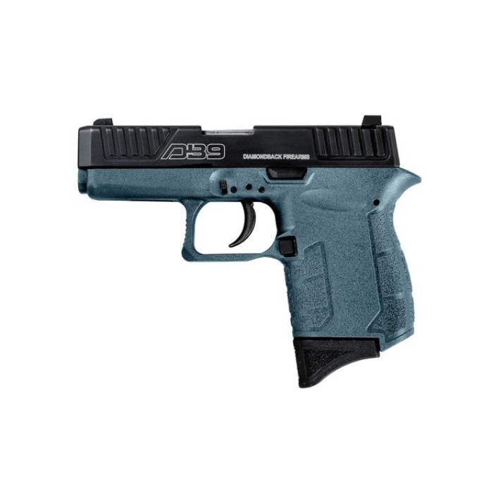 Diamondback Firearms DB9 9mm Striker Fired Semi-Auto Pistol - 3.00