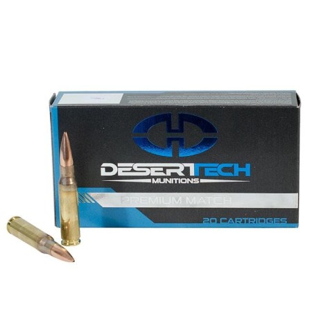 Desert Tech DTM .308 Win 175gr Match Ammunition Case 400rds DTM-308175-CS