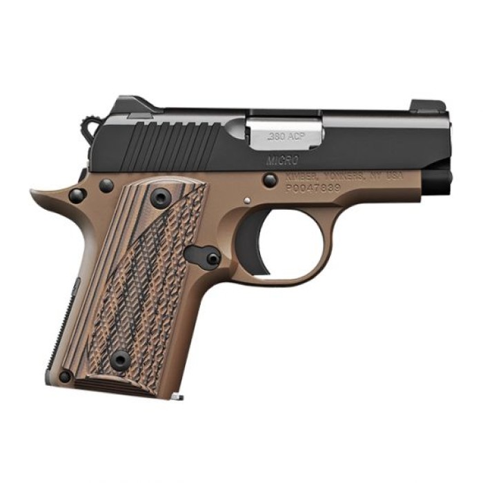 Kimber Micro Carry Desert Night Desert Tan .380 ACP 2.75-inch 7Rds