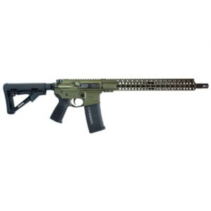 Diamondback Db15eodg Db15 223 Keymod SA 5.56 Nato 16" FH OD Ctr Stk Od/Blk