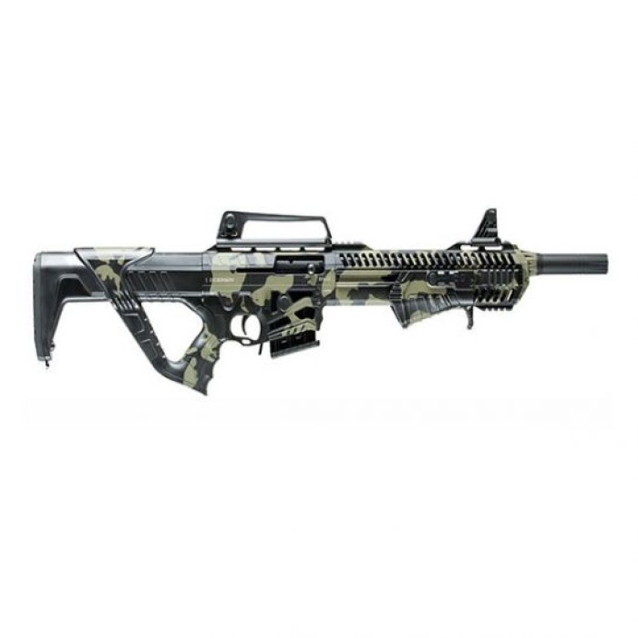 Dickinson Pump Action/Semi Auto 12 Gauge Shotgun, Camo - XXPA-12CG