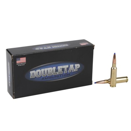 Doubletap Rifle Cartridges Brass .26 NOS 127 Grain Barnes LRX 20 rounds per box / 25 boxes per case