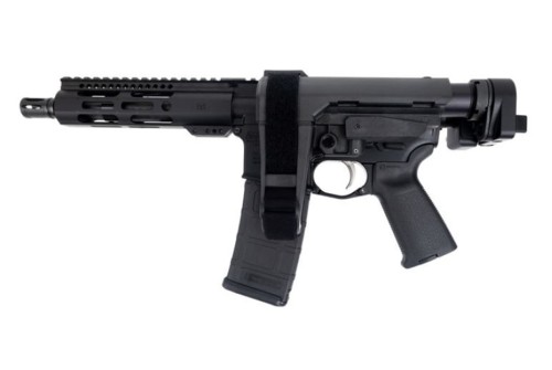 DPMS DP15 5.56/.223, 7.5" Barrel, Side-Folding, SBA3 Brace, Black, 30rd