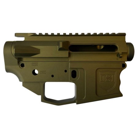 Dsi Ds-15 Stripped Billet Upper And Lower Receiver... DSI-DS15-ULS-ST5-ODG