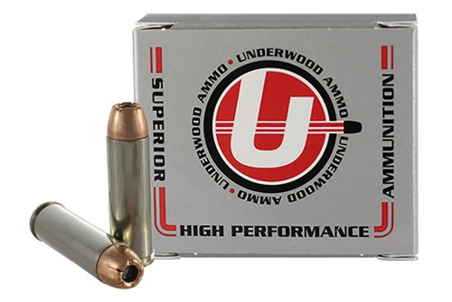 Underwood Ammunition 500 S&W Magnum 350 Grain Hornady XTP Jacketed Hollow Point Box of 20