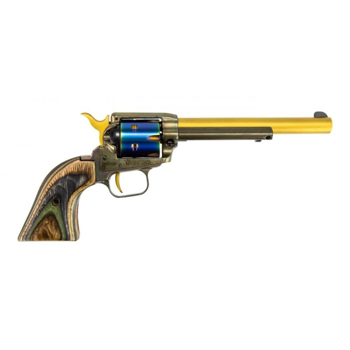 Heritage Rough Rider 22LR 6 Rnd Gold