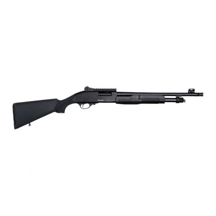 EAA Churchill Tactical 20 Gauge Pump Action Shotgun, Black - 111210