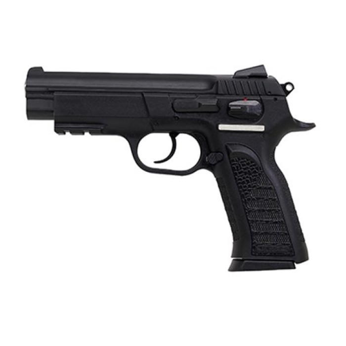 EAA Corp Tanfoglio Witness Polymer Full-Size 9mm Pistol, Blk - 999104