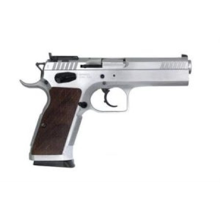 EAA Corp Tanfoglio Witness Elite Stock II .45 ACP Pistol, Chrome - 600612