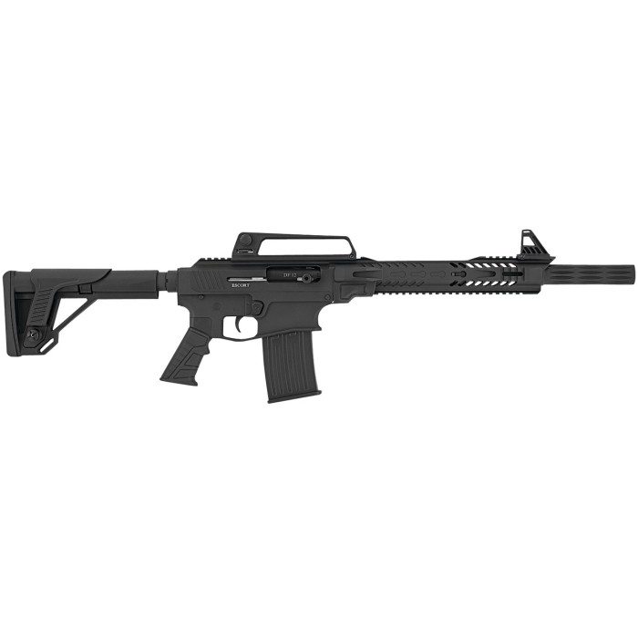 Escort DF12 12 Ga, 18" Barrel, 3", Pistol Grip, Black, 5rd