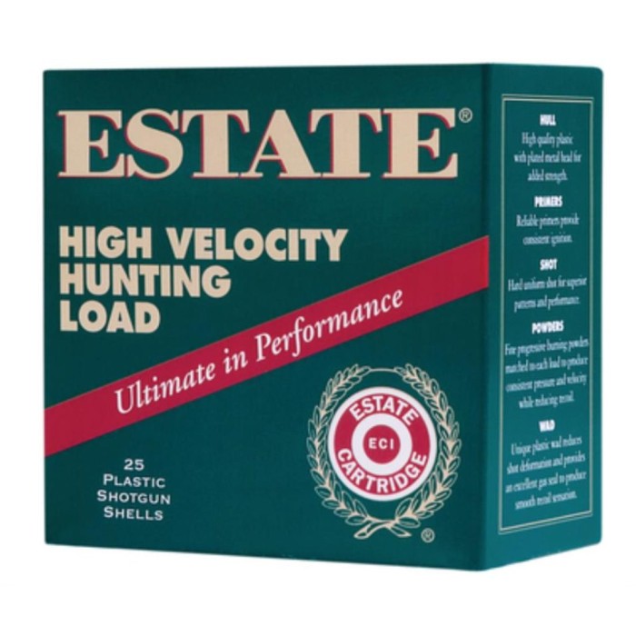 ESTATE CARTRIDGE 20G 2.75" 2-3/4 1 7.5 HV HV20 7.5