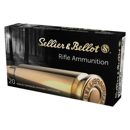 Sellier & Bellot 7.62X54R 180 Grain Soft Point Centerfire Rifle Ammo