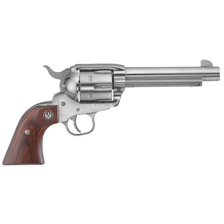 Ruger Vaquero Single-Action Revolver in Stainless Steel - Model 5104