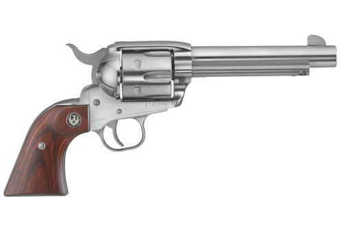 Ruger Vaquero Single-Action Revolver in Stainless Steel - Model 5104