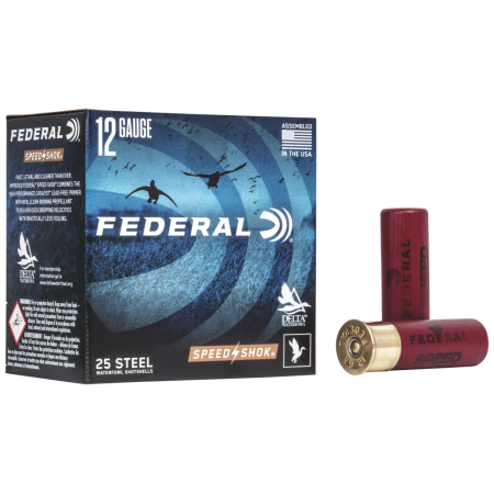 Federal Premium Speed-Shok Waterfowl Load Shotshells - 3 Shot - 1-3/8 oz. - 12 ga. - 250 Rounds