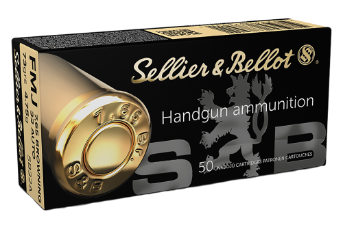 Sellier & Bellot .32 ACP 73 Grain FMJ Handgun Ammo