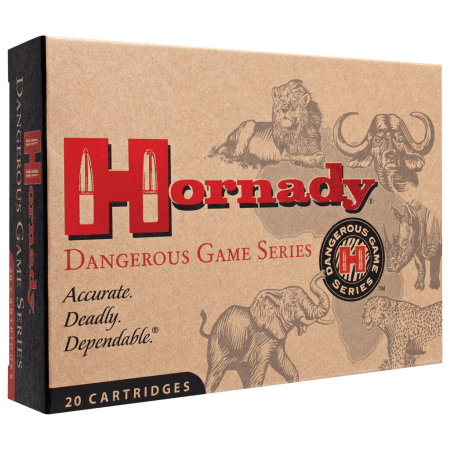 Hornady Dangerous Game Series .470 NE 500 Grain Centerfire Rifle Ammo