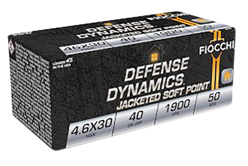 Fiocchi Exacta Sierra MatchKing 4.6x30 Heckler & Koch 40 Grain Centerfire Rifle Ammo