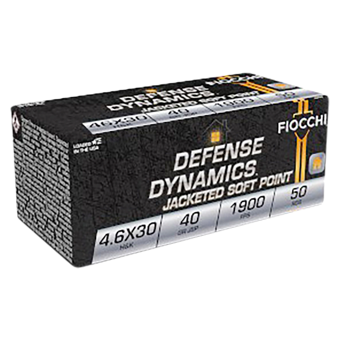 Fiocchi Exacta Sierra MatchKing 4.6x30 Heckler & Koch 40 Grain Centerfire Rifle Ammo