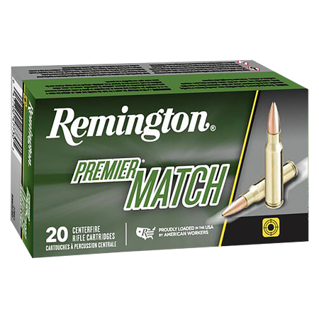 Remington Premier Match .300 AAC Blackout 125 Grain Centerfire Rifle Ammo