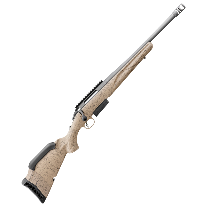 Ruger American Gen II Ranch Bolt-Action Centerfire Rifle with Hybrid Muzzle Brake