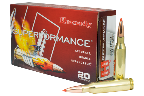 Hornady Superformance .260 Remington 129 Grain SST Centerfire Rifle Ammo