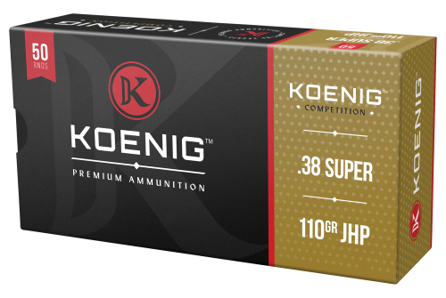 Koenig Competition Handgun Ammo - .38 Super