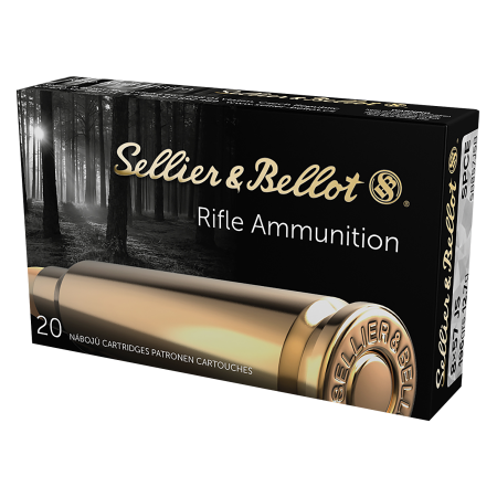 Sellier & Bellot Centerfire Rifle Ammo - 8X57mm JS -        196 Grain - 20 Rounds - SPCE