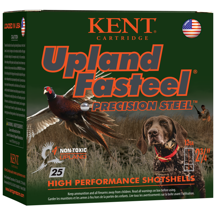 Kent Cartridge Upland Fasteel Shotshells - 12 ga. - #5 - 1-1/8 oz - 25 Rounds