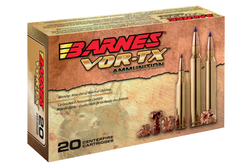 Barnes VOR-TX Centerfire Rifle Ammo - Tipped TSX Boat Tail - .260 Remington - 20 Rounds