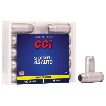 CCI Shotshell .45 ACP #9 Shot Centerfire Handgun Ammo