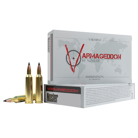 Nosler Varmageddon .223 Remington 62 Grain Centerfire Rifle Ammo