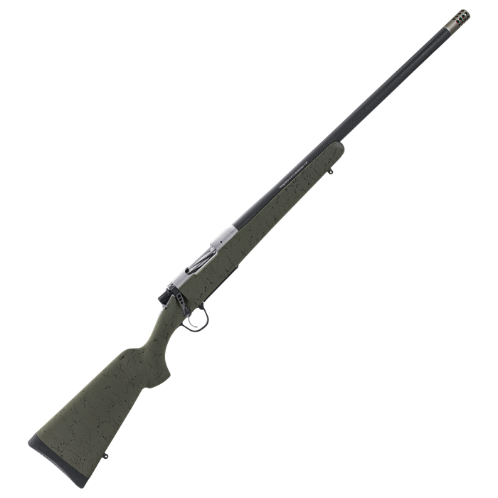 Christensen Arms Ridgeline Bolt-Action Rifle - .300 Winchester Magnum - Carbon Fiber Wrapped - Green w/Black Webbing