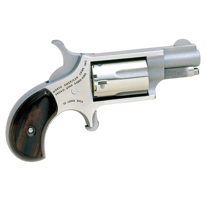 North American Arms Single-Action Rimfire Mini Revolver - .22 Long Rifle