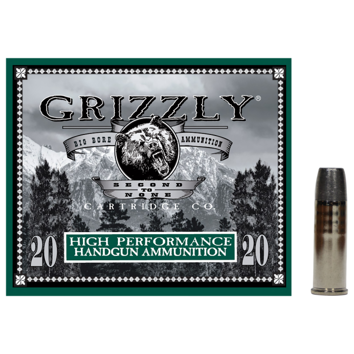 44 Mag - +P 355 Grain Hard Cast WLNGC - Grizzly - 20 Rounds