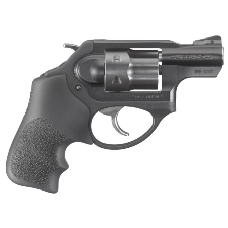 Ruger LCRx Single/Double Action Revolver with Hogue Tamer Monogrip - Black