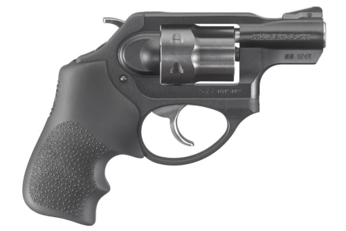 Ruger LCRx Single/Double Action Revolver with Hogue Tamer Monogrip - Black