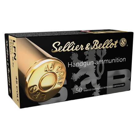 Sellier & Bellot .45 Long Colt 250 Grain Handgun Ammo