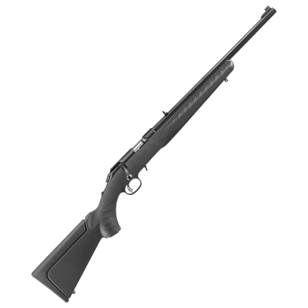 Ruger American Rifle Compact Bolt-Action Rimfire Rifle with Adjustable Fiber-Optic Sights - .22 Long Rifle