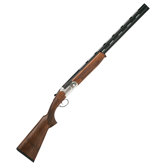 Stevens Model 555 Silver Over/Under Shotgun - 28 Gauge