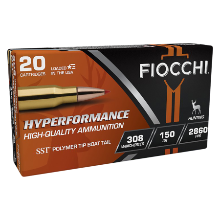 Fiocchi Extrema .308 Winchester 150 Grain Centerfire Rifle Ammo