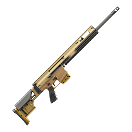 FN SCAR 20S NRCH Semi-Auto Rifle - 7.62x51mm - FDE