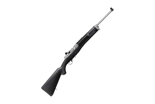 Ruger Mini-14 Ranch Semi-Auto Rifle - Stainless Steel - Synthetic Black