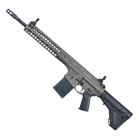 LWRC REPR MK II AR-Style Semi-Auto Rifle - 7.62 x 51mm/.308 Winchester - Tungsten Grey Cerakote