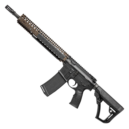 Daniel Defense M4A1 AR-15 Rifle - Standard - Matte Black/Flat Dark Earth