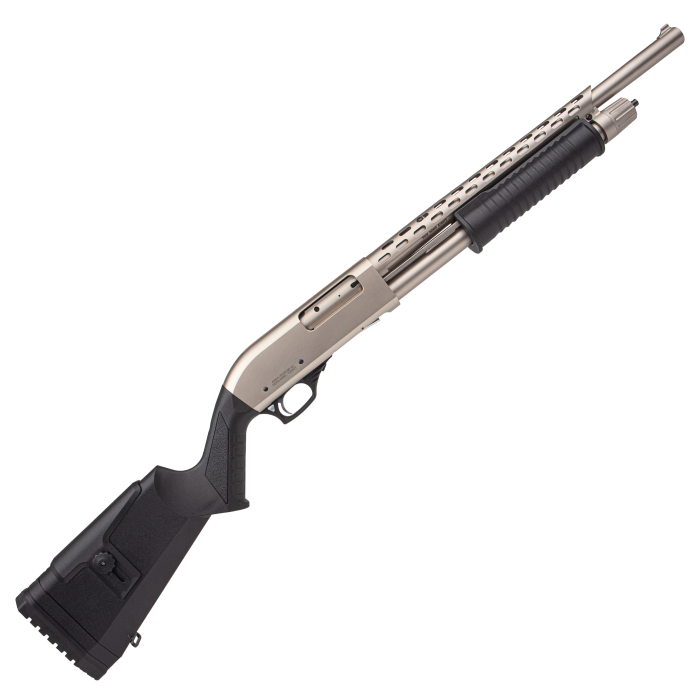 Rock Island All Generations Pump-Action Shotgun - .410 Bore - Nickel