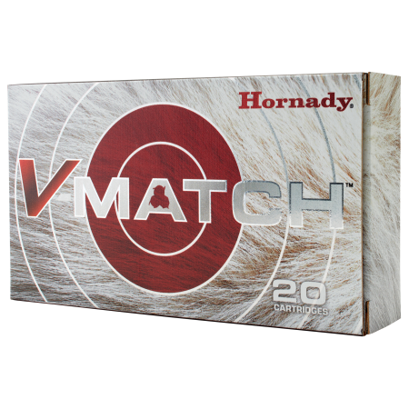 Hornady V-Match 6.5 Creedmoor 100 Grain Centerfire Rifle Ammo