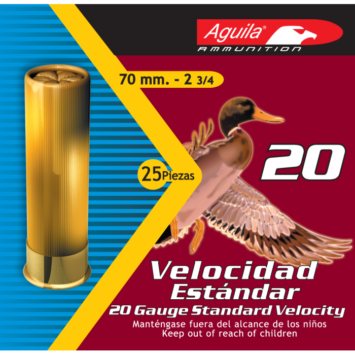 Aguila Field Standard Velocity Shotshells - 16 Gauge - 6 - 25 Rounds